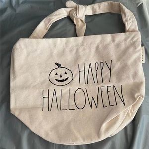Rae Dunn Happy Halloween Canvas Tote Bag